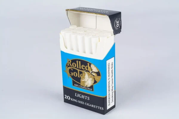 Rolled Gold Lights Native Smokes Online Carton 20 packs
