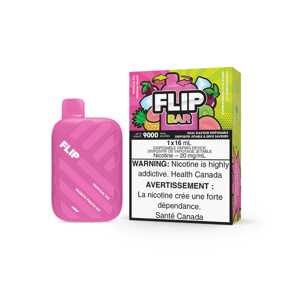 FLIP BAR - Blackberry Honeydew ice + Orange Ice
