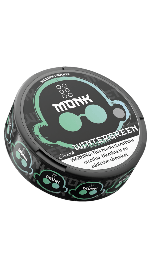 MONK Nicotine Pouches – 6mg – Wintergreen
