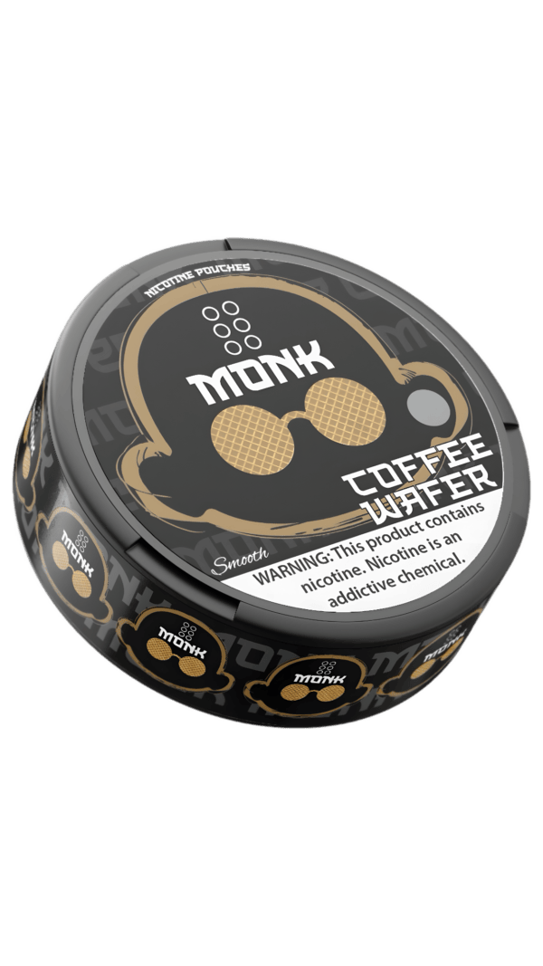 MONK Nicotine Pouches – 12mg – Coffee Water