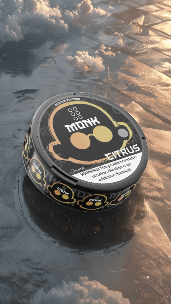MONK Nicotine Pouches – 6mg – Citrus