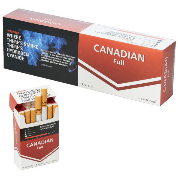 Canadian Red Full Flavor Cigarettes King Size