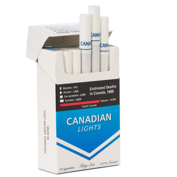 Canadian Lights 20 Pack Cigarettes
