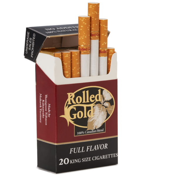Rolled Gold Full 20 Pack Cigarettes