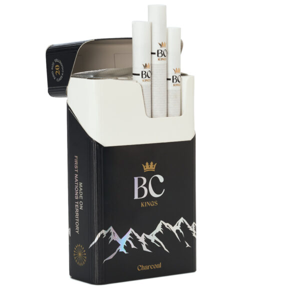 BC Kings Charcoal 20 Pack Cigarette